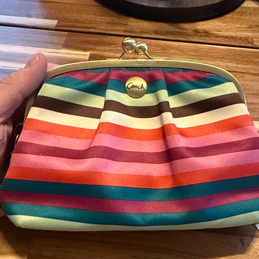 Coach Legacy Multicolor Striped Women's Bag - Picture 3 of 13